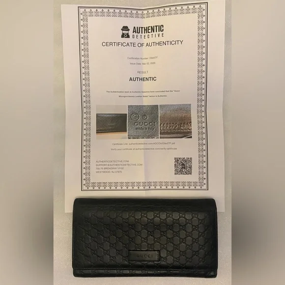 Gucci Microguccissima Continental Wallet Black Leather With COA - Picture 2 of 15